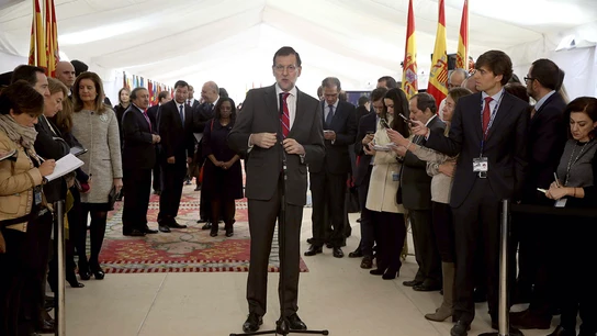 Rajoy ve difícil hablar con Mas porque "lo que quiere es irse de España" Rajoy ve difícil hablar con Mas porque "lo que quiere es irse de España"