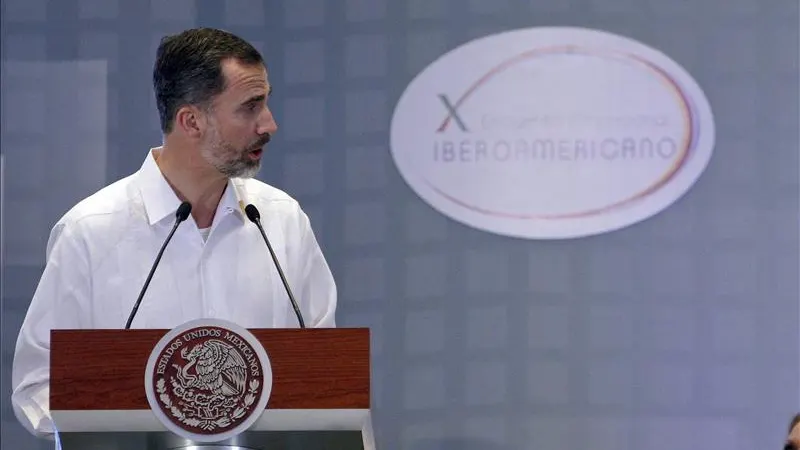 Felipe VI en la Cumbre Iberoamericana de Veracruz