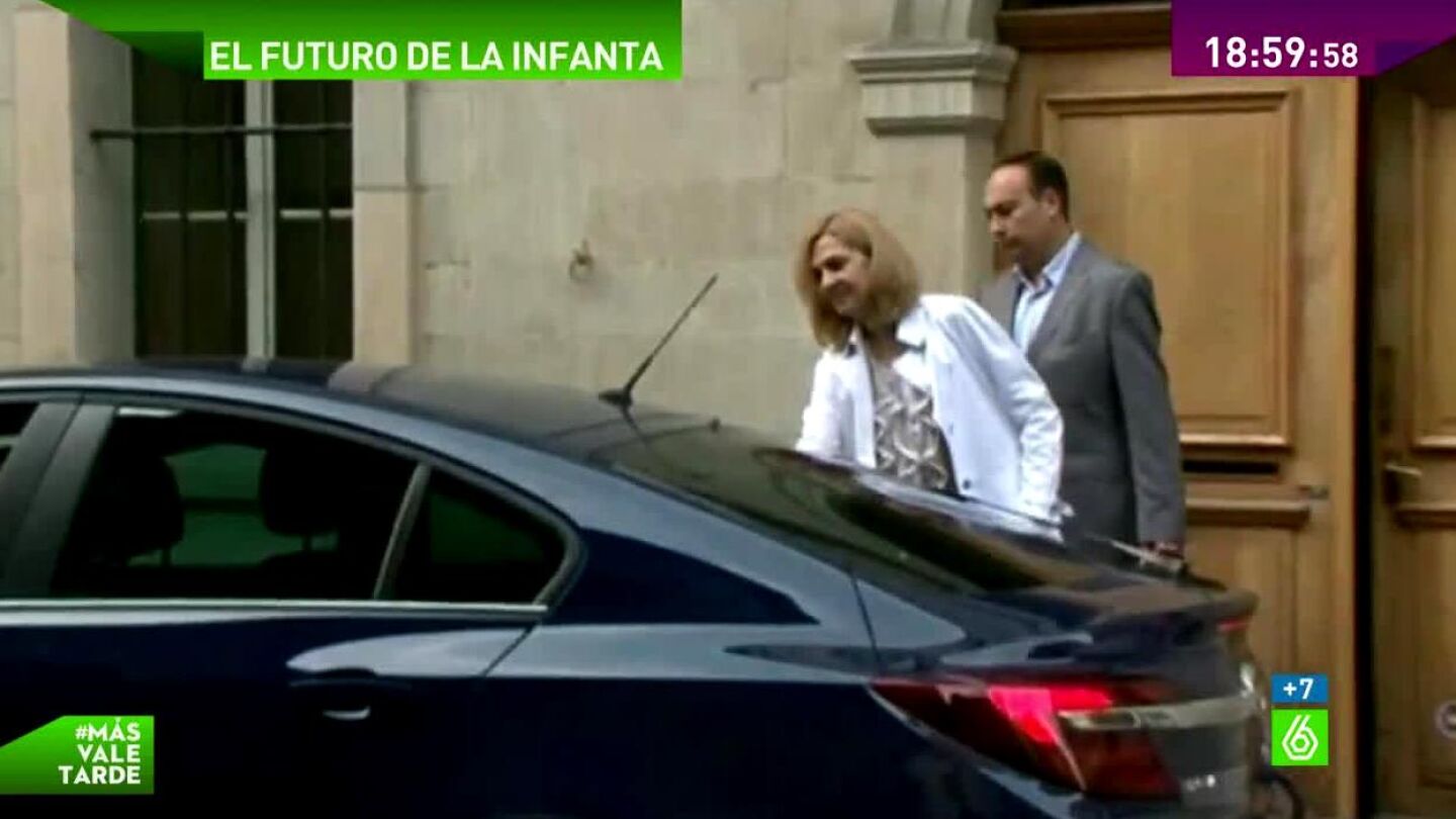 La infanta Cristina en Suiza