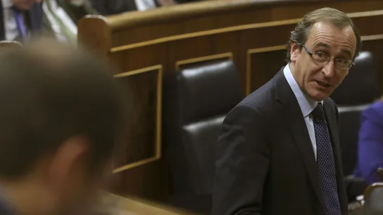 Alfonso Alonso en el Congreso Alfonso Alonso en el Congreso