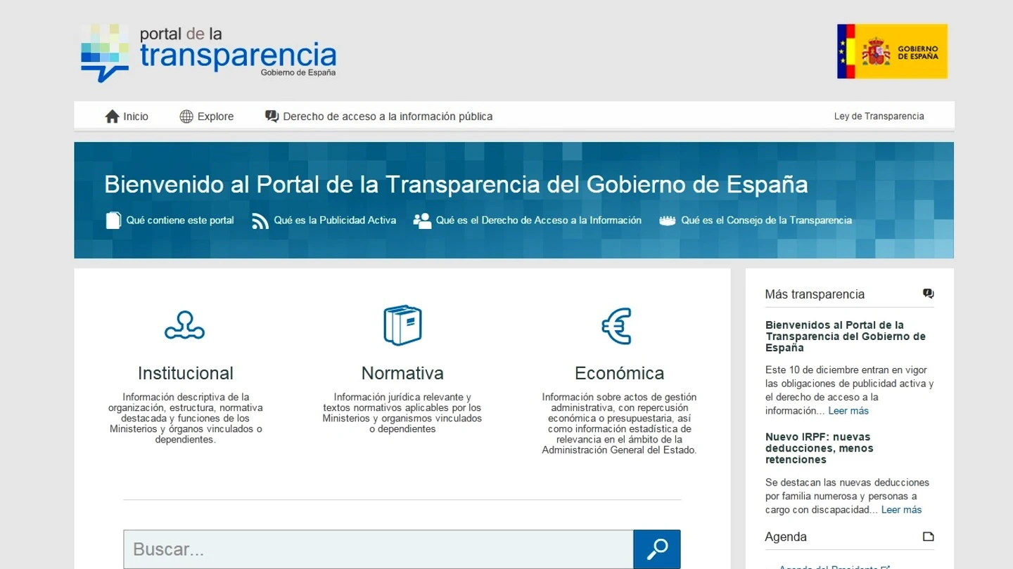 Portal de la Transparencia Portal de la Transparencia