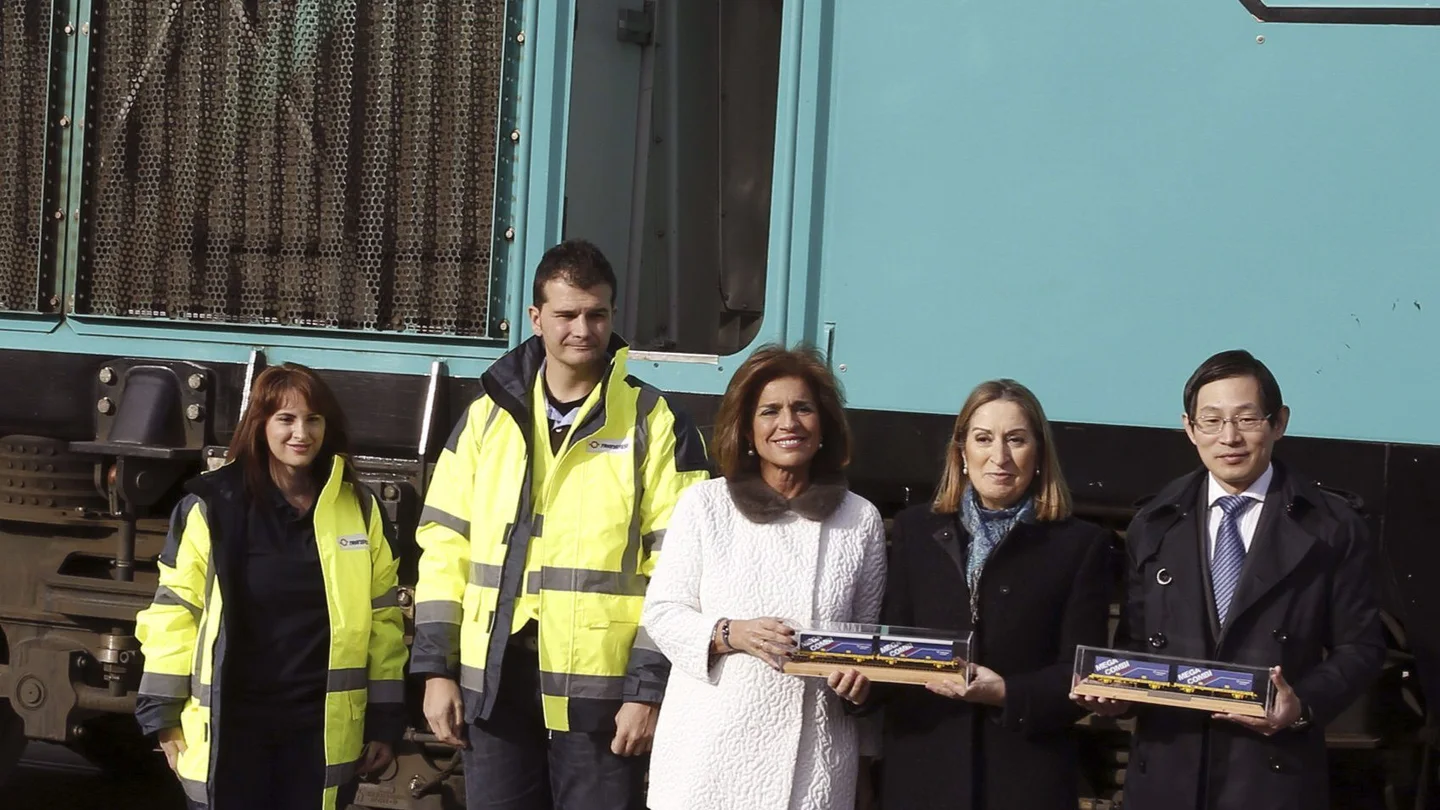 Inauguran la ruta ferroviaria China-España, el trayecto en tren más largo del mundo Inauguran la ruta ferroviaria China-España, el trayecto en tren más largo del mundo