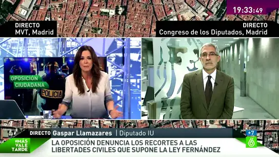 Gaspar Llamazares en MVT Gaspar Llamazares en MVT