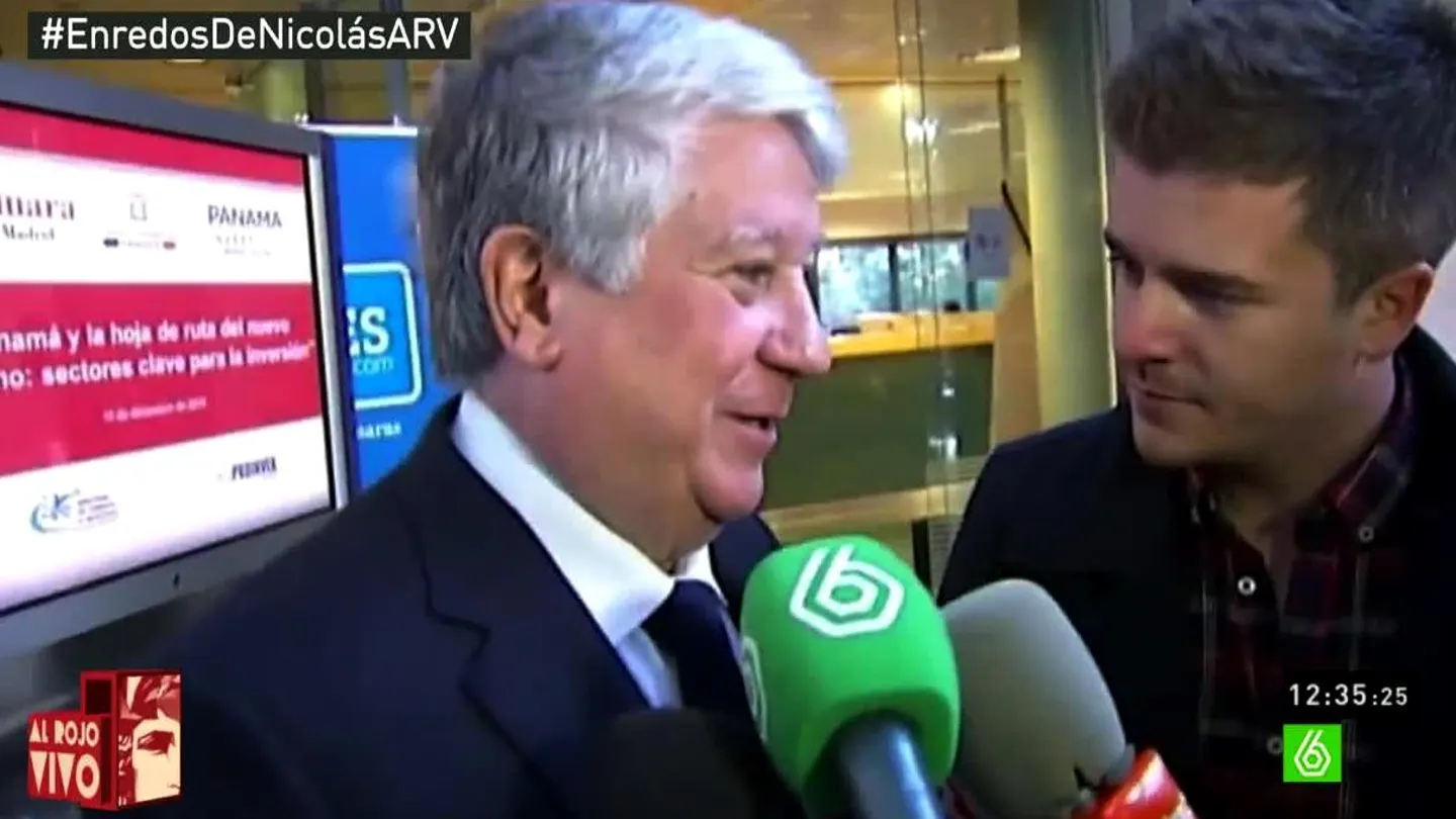 Arturo Fernández habla con los medios Arturo Fernández habla con los medios