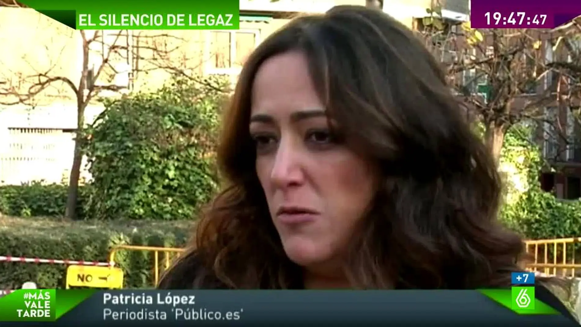 Patricia López, periodista, en MVT