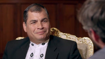 Rafael Correa, en 'Salvados'