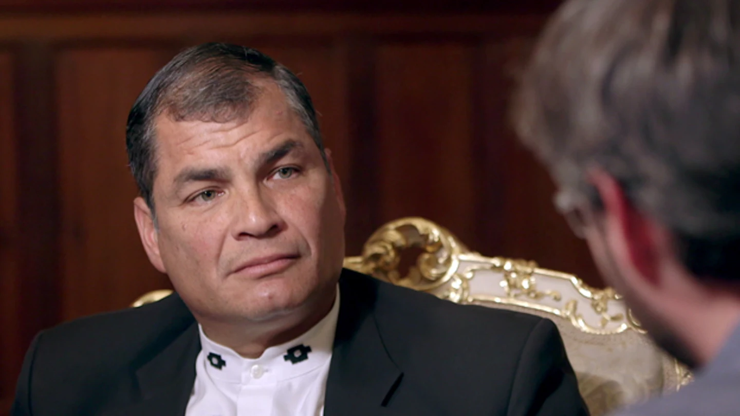Rafael Correa, en 'Salvados' Rafael Correa, en 'Salvados'