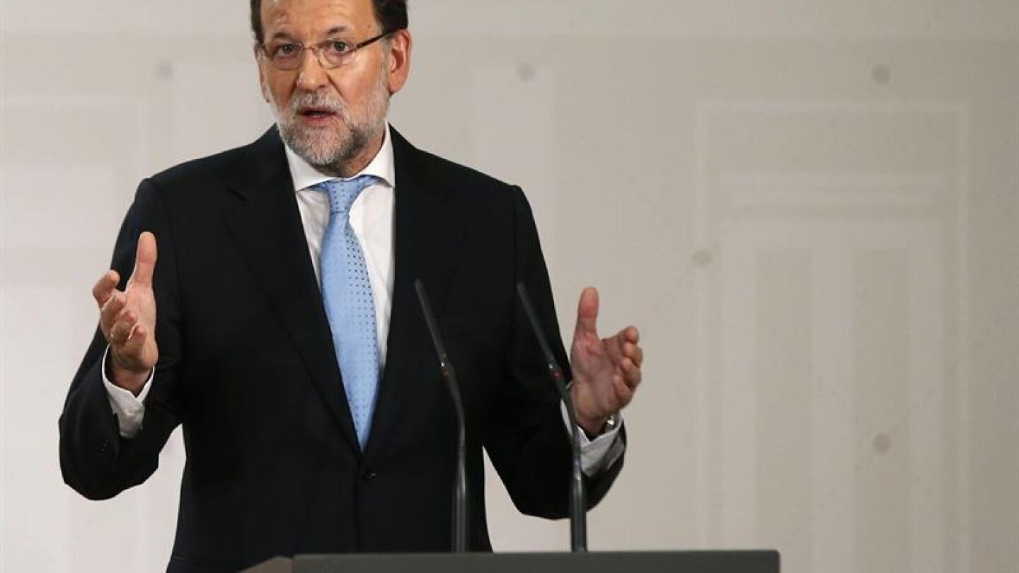 El jefe del Ejecutivo, Mariano Rajoy