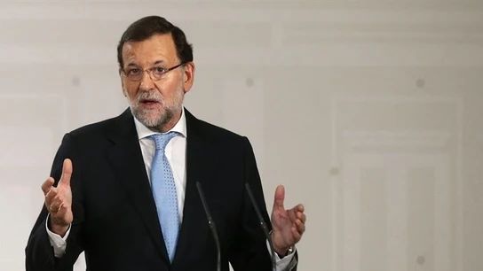 Mariano Rajoy habla ante los medios de comunicación Mariano Rajoy habla ante los medios de comunicación