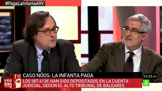 Marhuenda y Gaspar Llamazares Marhuenda y Gaspar Llamazares