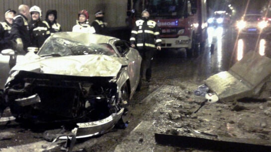 Accidente de tr&aacute;fico