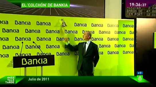 Rodrigo Rato en la salida a bolsa de Bankia Rodrigo Rato en la salida a bolsa de Bankia