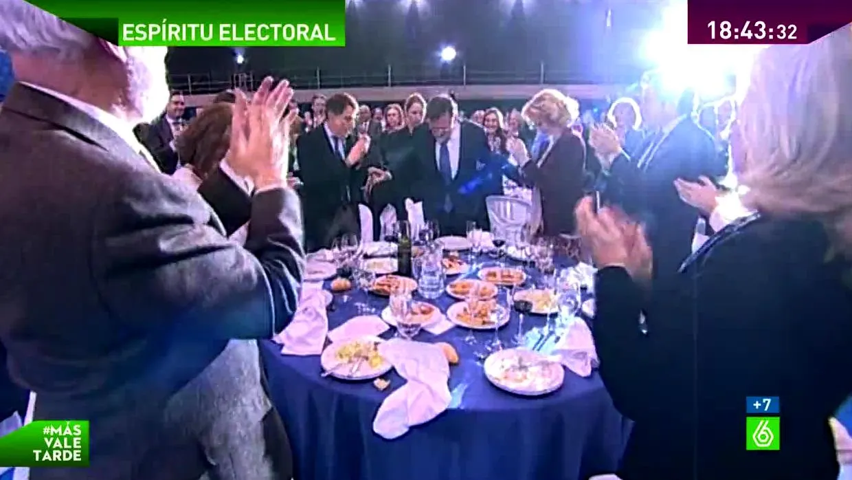 Cena de navidad del PP de Madrid