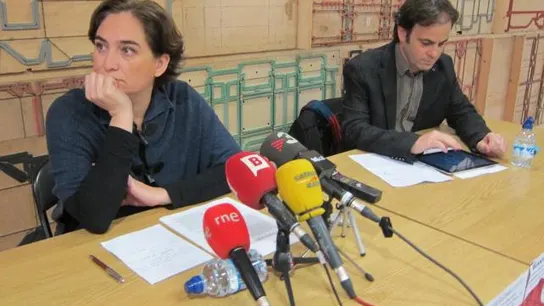 Guanyem Barcelona, en rueda de prensa Guanyem Barcelona, en rueda de prensa