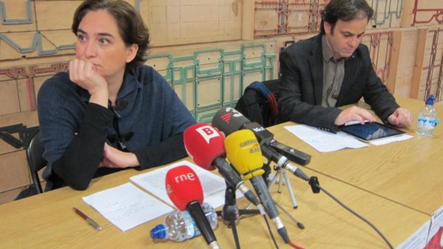 Guanyem Barcelona, en rueda de prensa