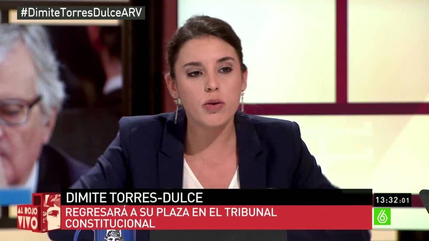 Irene Montero en ARV