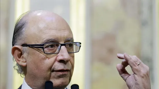 Cristobal Montoro en el Congreso Cristobal Montoro en el Congreso