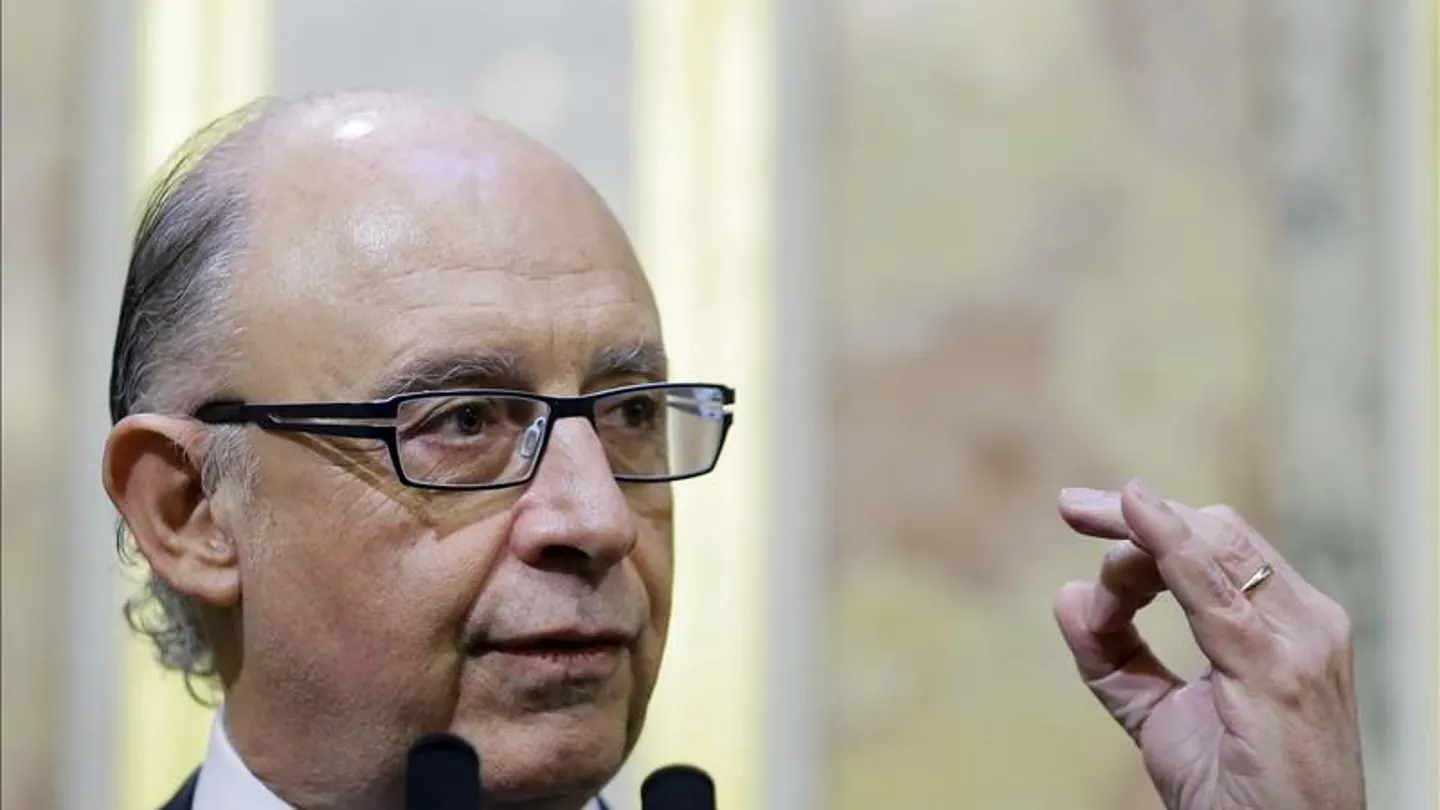 Cristobal Montoro en el Congreso Cristobal Montoro en el Congreso