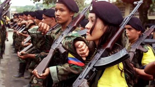 Integrantes de las FARC. Integrantes de las FARC.
