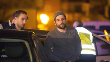 El detenido por empotrar su coche contra la sede del PP.