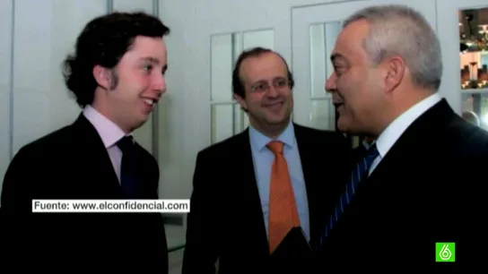 Francisco Nicolás junto a dos hombres Francisco Nicolás junto a dos hombres
