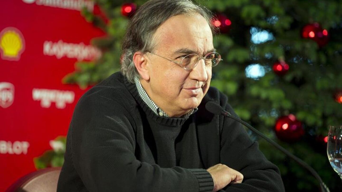 El presidente de Ferrari, Sergio Marchionne