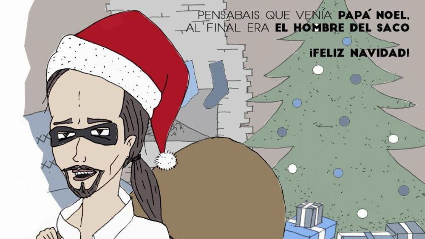 Pablo Iglesias, &iquest;Pap&aacute; Noel o el hombre del saco?