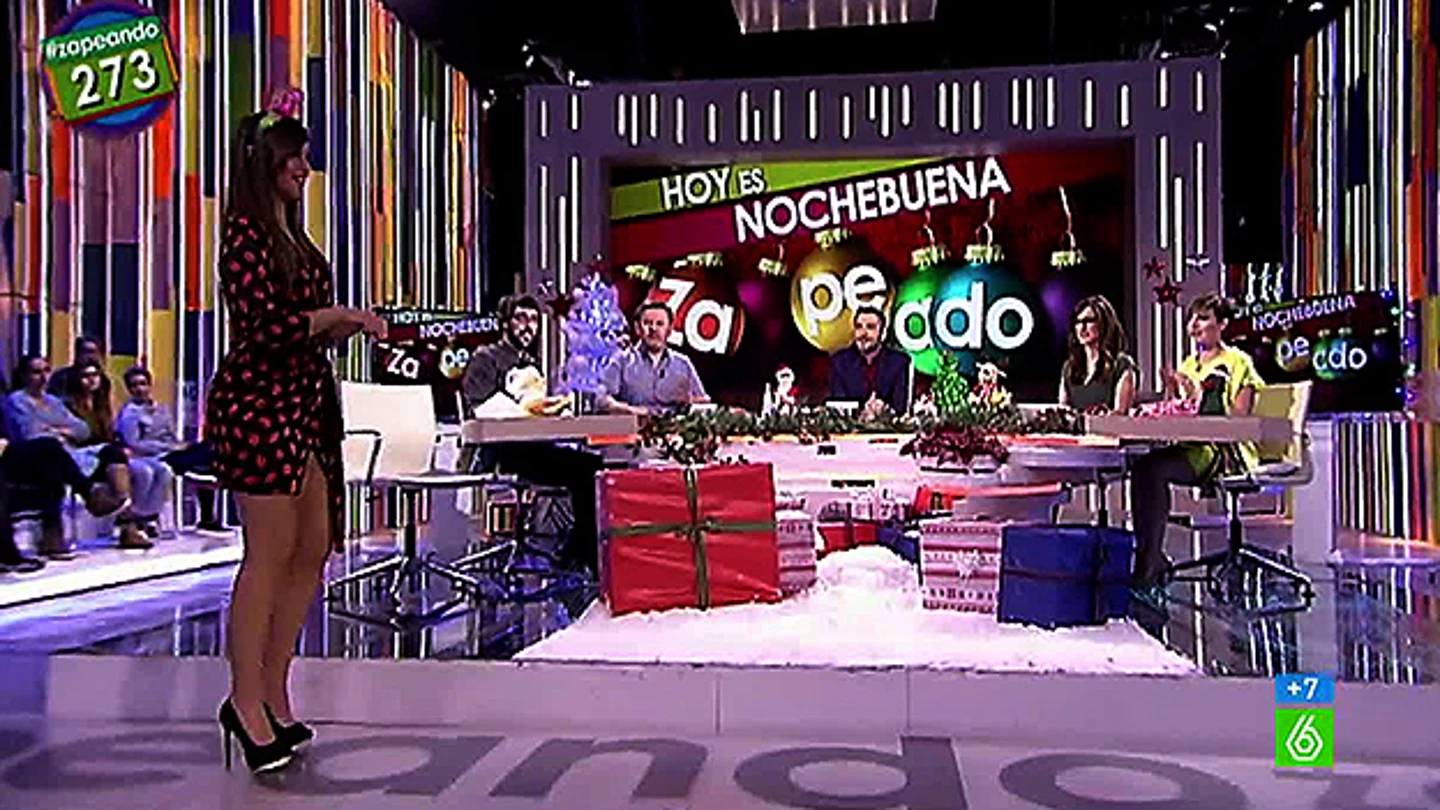 Cristina Pedroche en Zapeando Cristina Pedroche en Zapeando