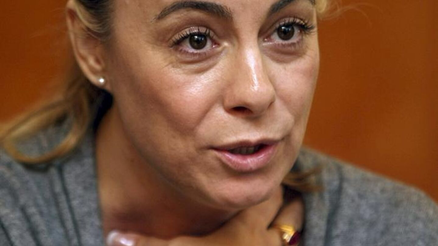 Sonia Castedo exalcaldesa de Alicante.