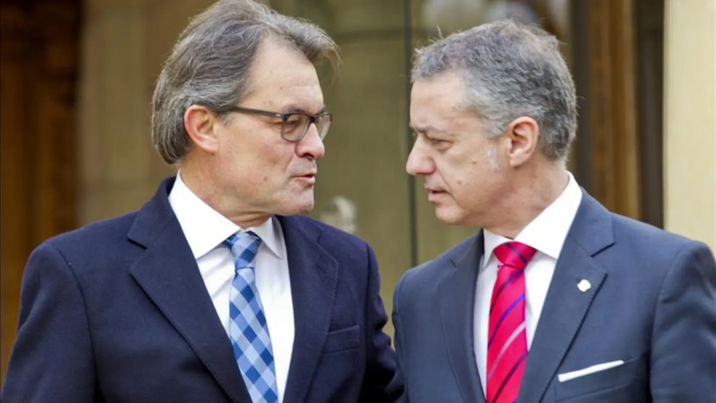 Artur Mas e Iñigo Urkullu tras una reunion Artur Mas e Iñigo Urkullu tras una reunion
