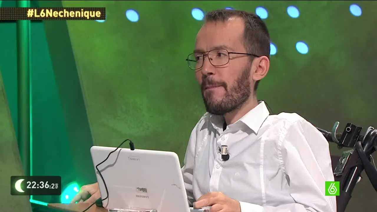 Pablo Echenique, en 'laSexta Noche'