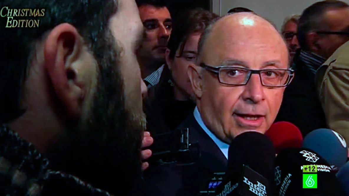Gonzo habla con Cristobal Montoro