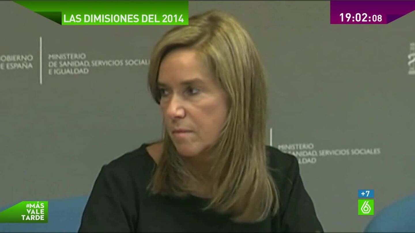 Ana Mato en una rueda de prensa