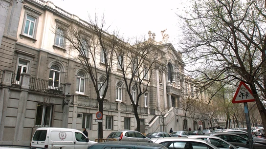 Fachada del Tribunal Supremo. Fachada del Tribunal Supremo.
