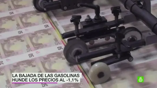 La bajada de las gasolinas hunde los precios. La bajada de las gasolinas hunde los precios.