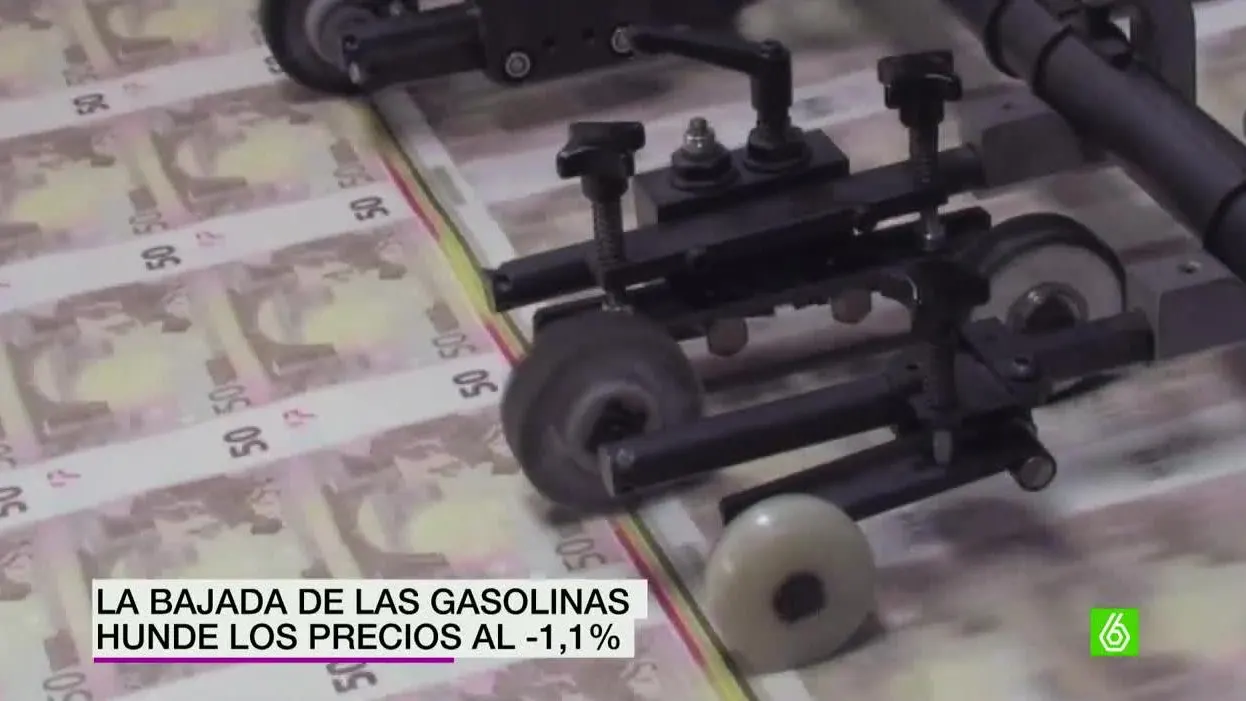 La bajada de las gasolinas hunde los precios. 