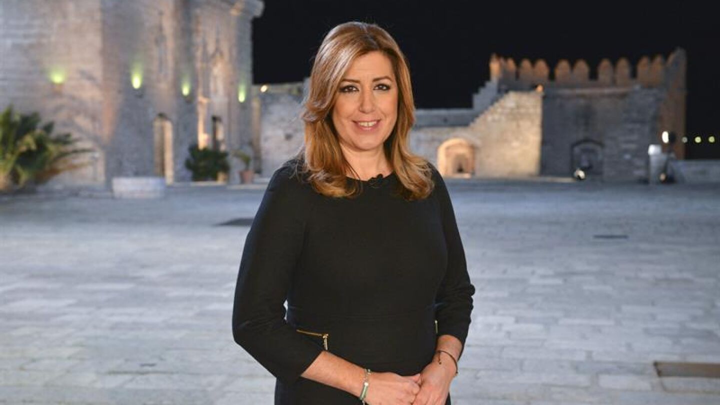 Susana D&iacute;az en el discurso de fin de a&ntilde;o