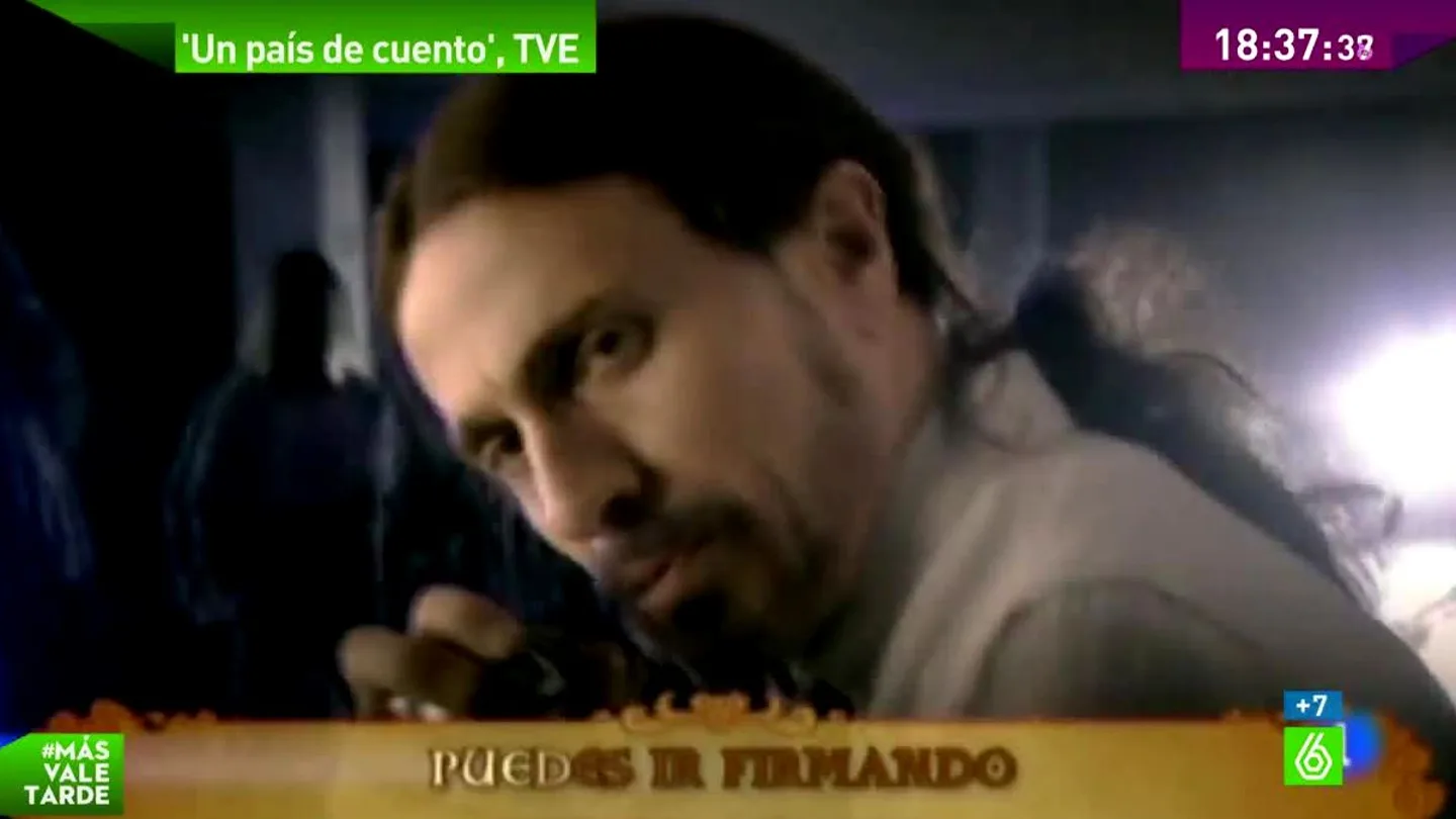 José Mota imita a Pablo Iglesias en TVE José Mota imita a Pablo Iglesias en TVE
