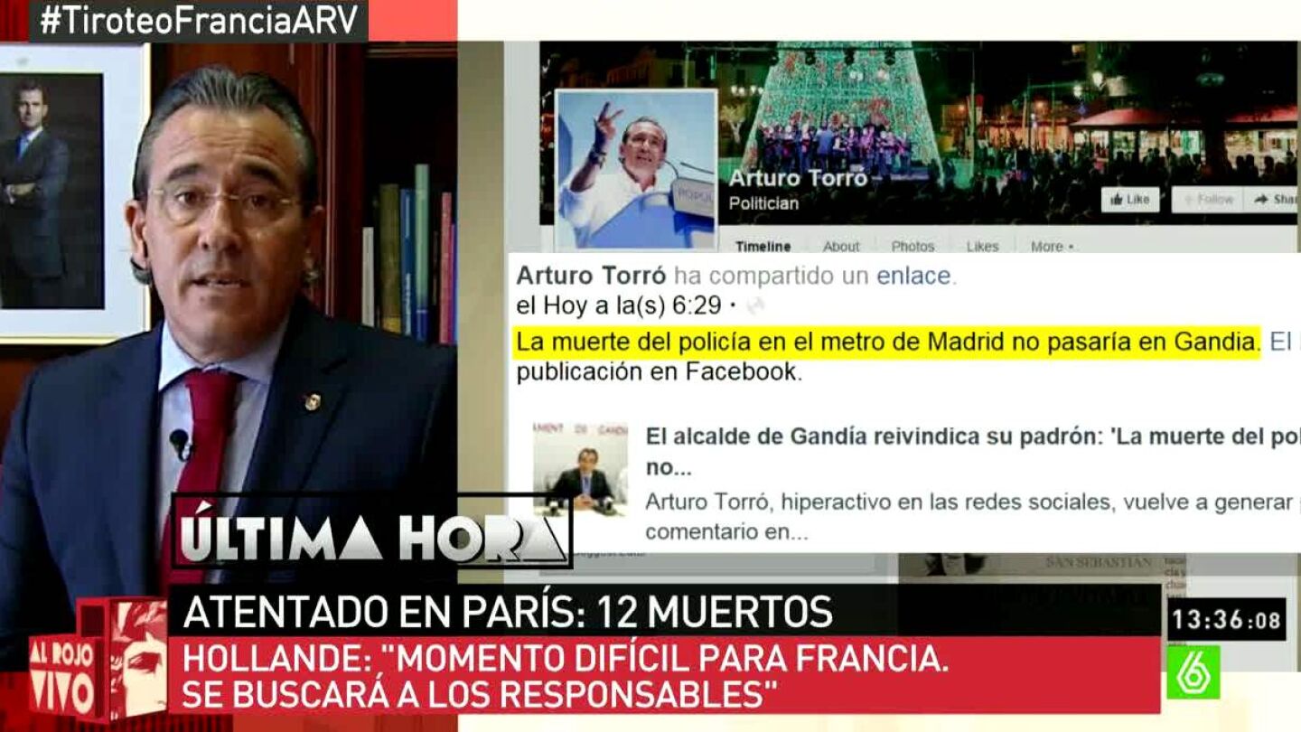 Torr&oacute;, alcalde de Gand&iacute;a