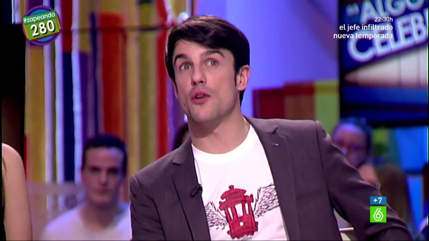 Alejo Sauras juega en Zapeando