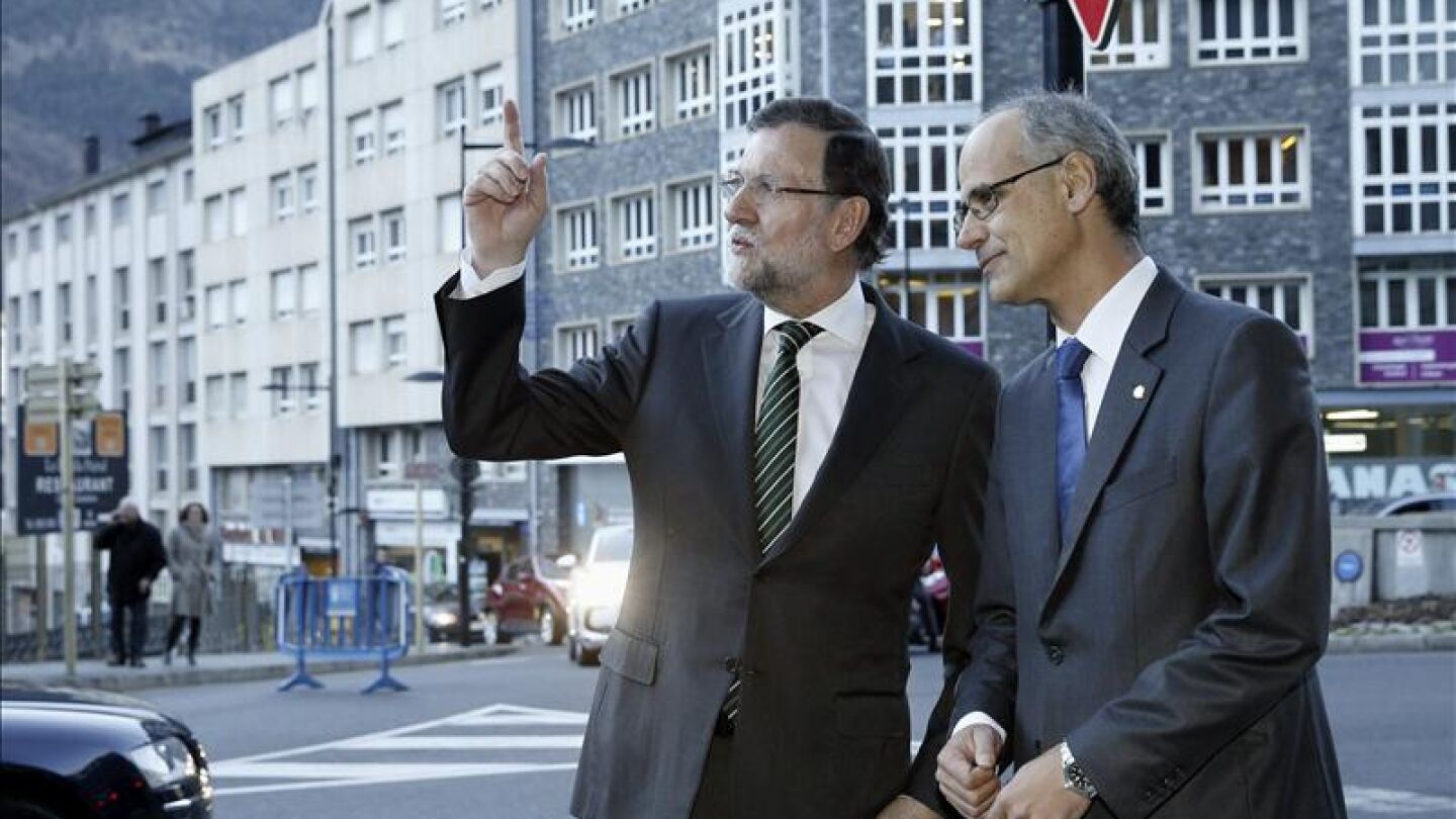 Mariano Rajoy y Antoni Mart&iacute;