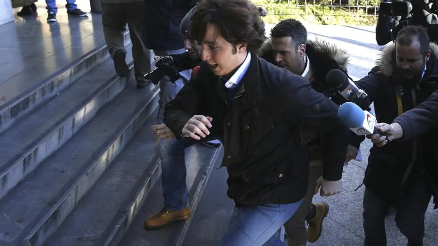 El 'pequeño Nicolás' llega a los juzgados El 'pequeño Nicolás' llega a los juzgados