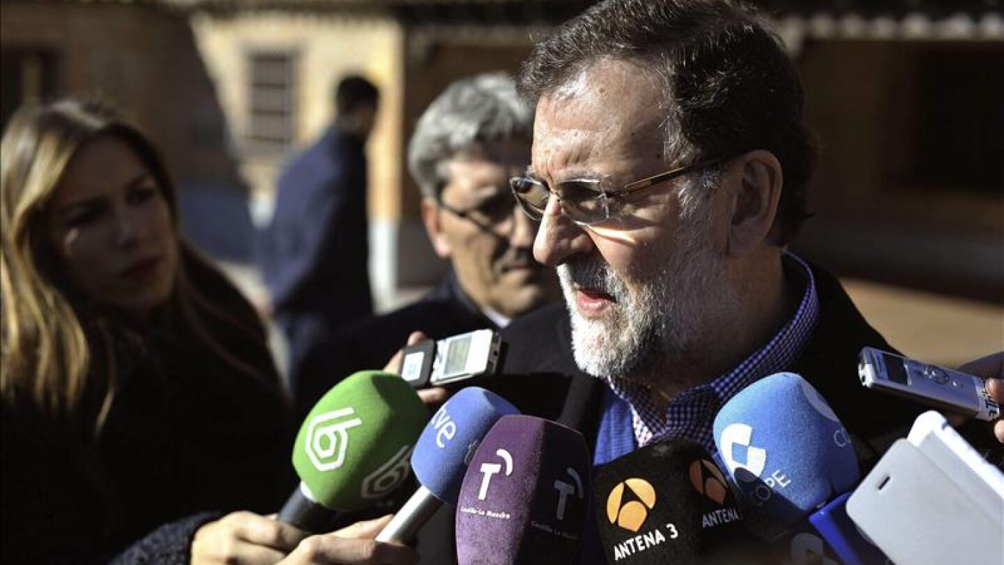 El presidente del Gobierno, Mariano Rajoy
