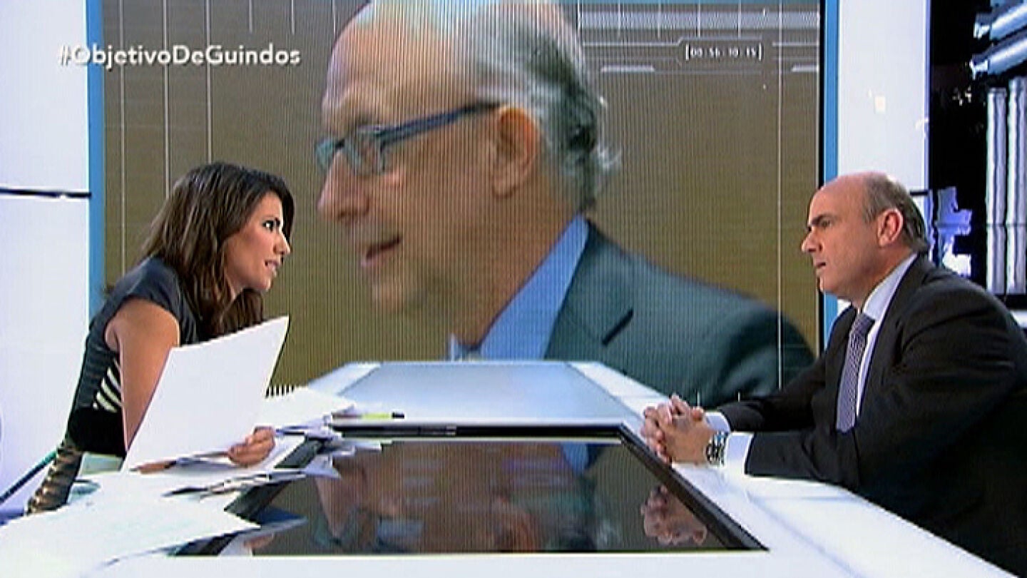 Luis de Guindos habla sobre Rodrigo Rato en 'El Objetivo'