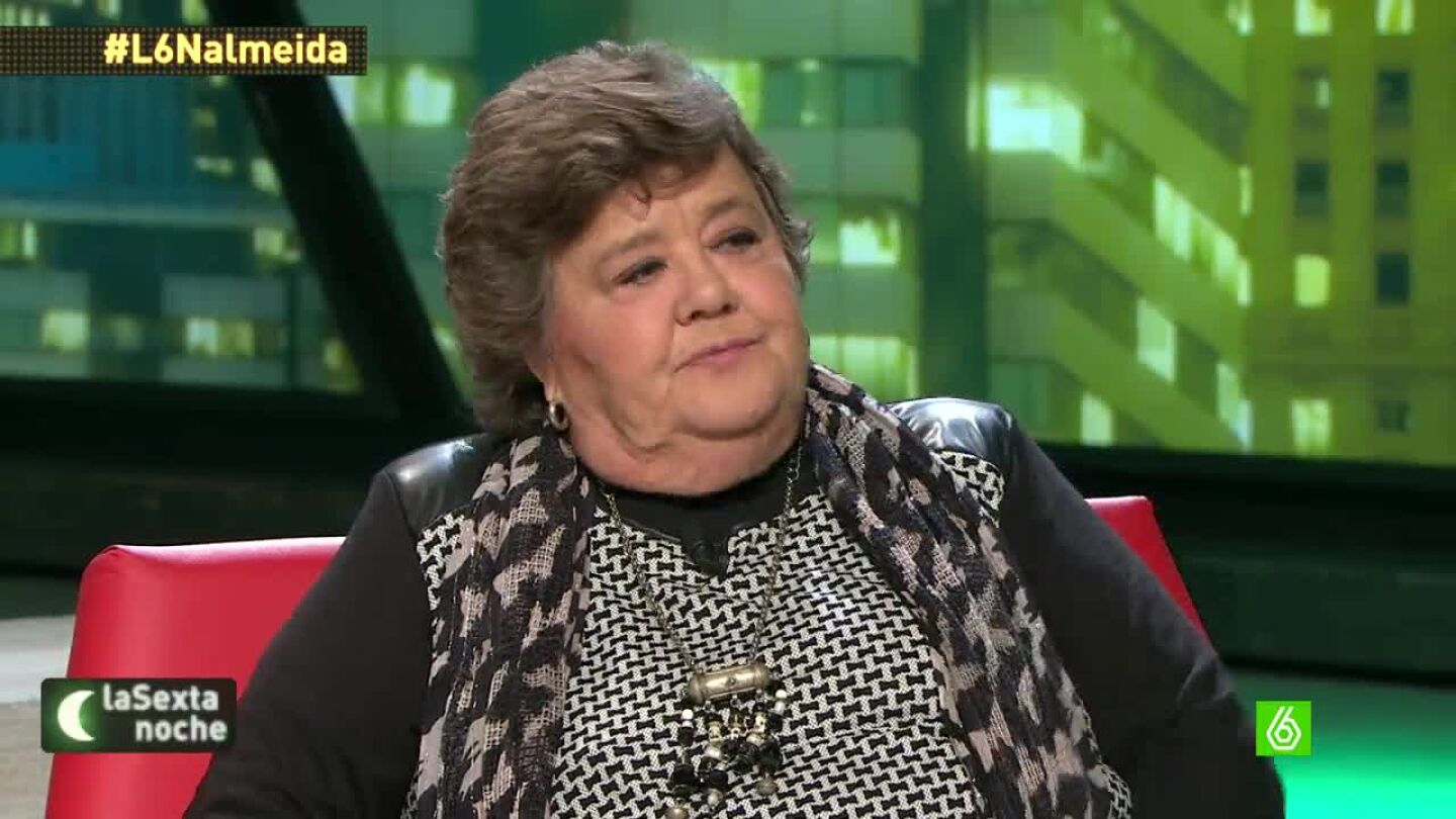Cristina Almeida: "Con lo que tienen que fagocitar los de Podemos, que no empiecen por IU"