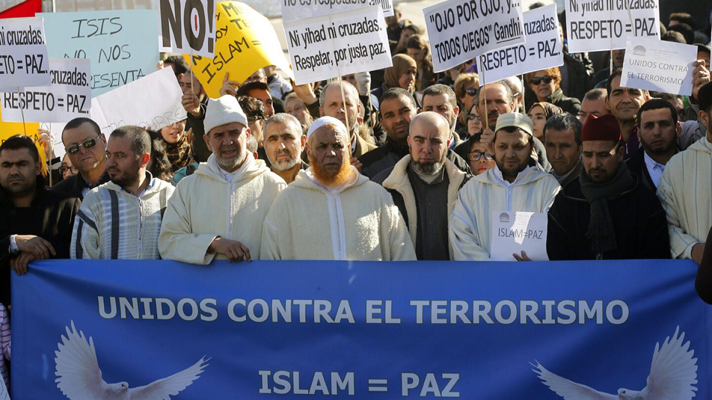 Hispanomusulmanes condenan en Atocha los atentados de Francia