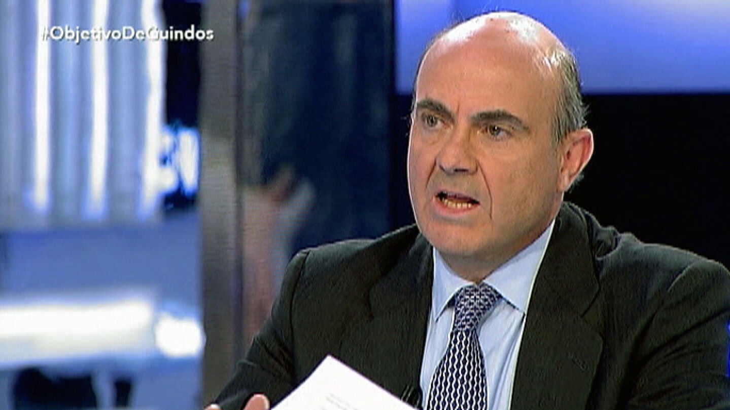 Luis de Guindos en 'El Objetivo' 2