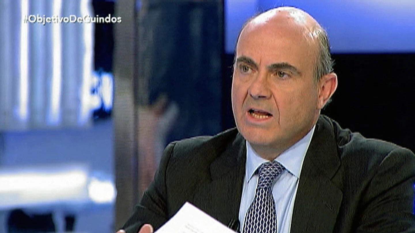 Luis de Guindos en 'El Objetivo' 2 Luis de Guindos en 'El Objetivo' 2