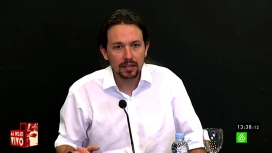 Comparecencia de Pablo Iglesias Comparecencia de Pablo Iglesias