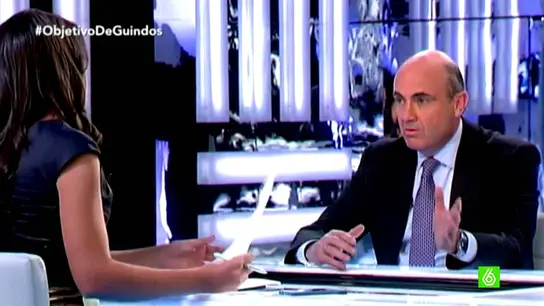 Luis de Guindos en El Objetivo Luis de Guindos en El Objetivo